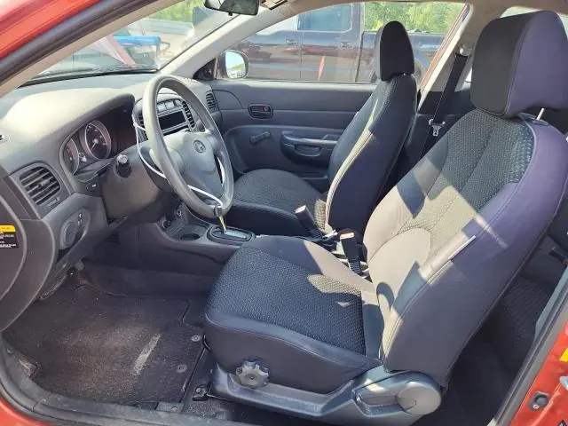 2010 HYUNDAI ACCENT BLUE  