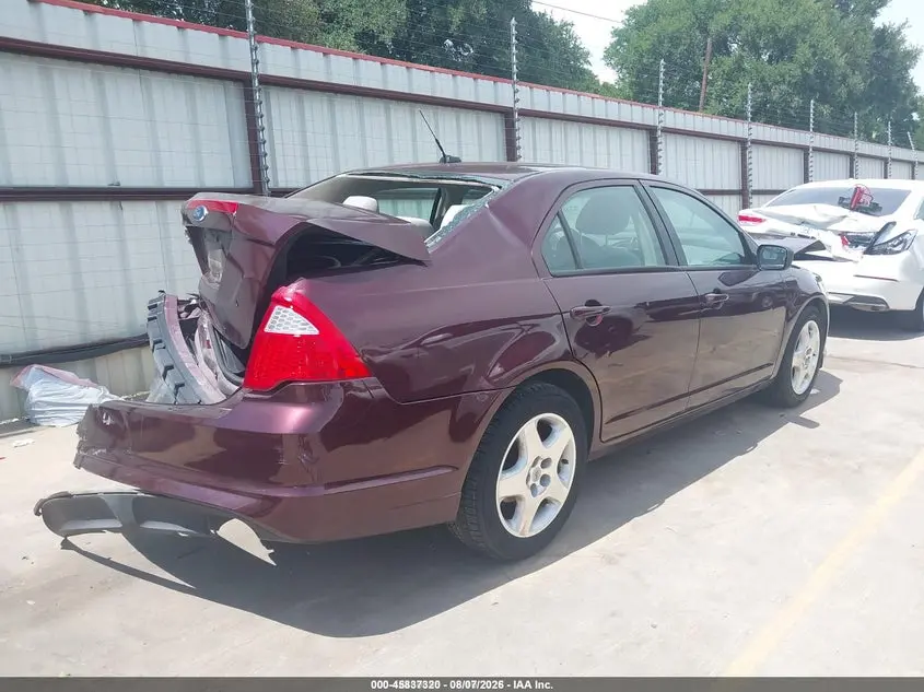 2012 FORD FUSION S