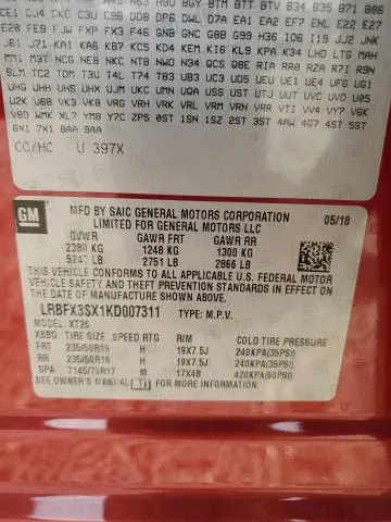 2019 BUICK ENVISION PREMIUM  