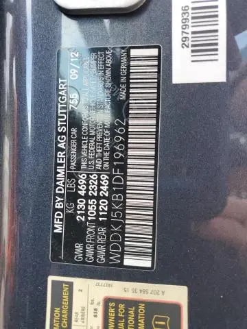 2013 MERCEDES-BENZ E 350