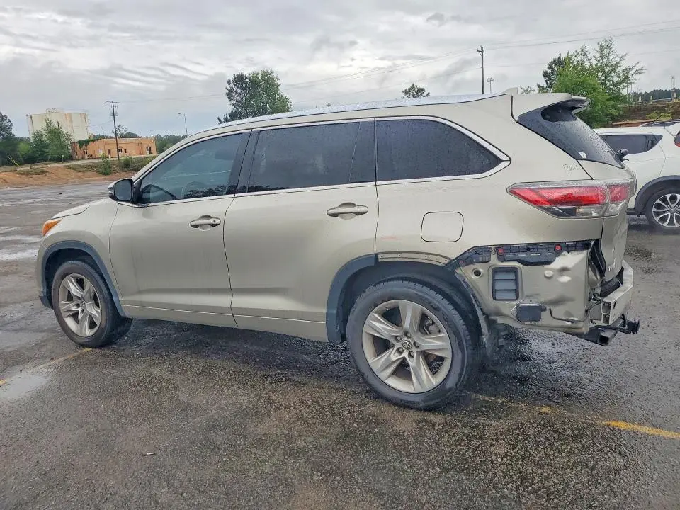 2016 TOYOTA HIGHLANDER LIMITED PLATINUM  