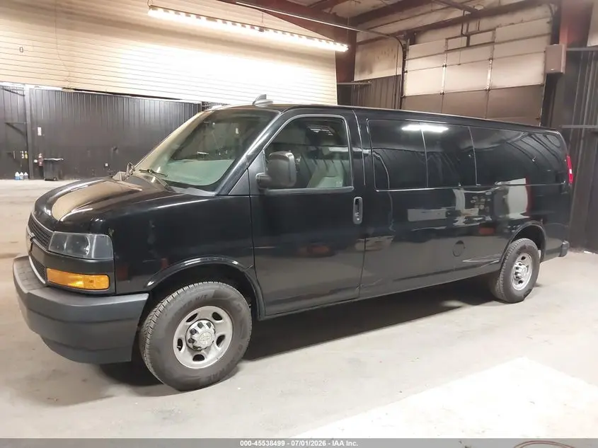 2020 CHEVROLET EXPRESS PASSENGER RWD 3500 EXTENDED WHEELBASE LS
