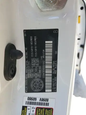 2014 TOYOTA SIENNA SPORT  