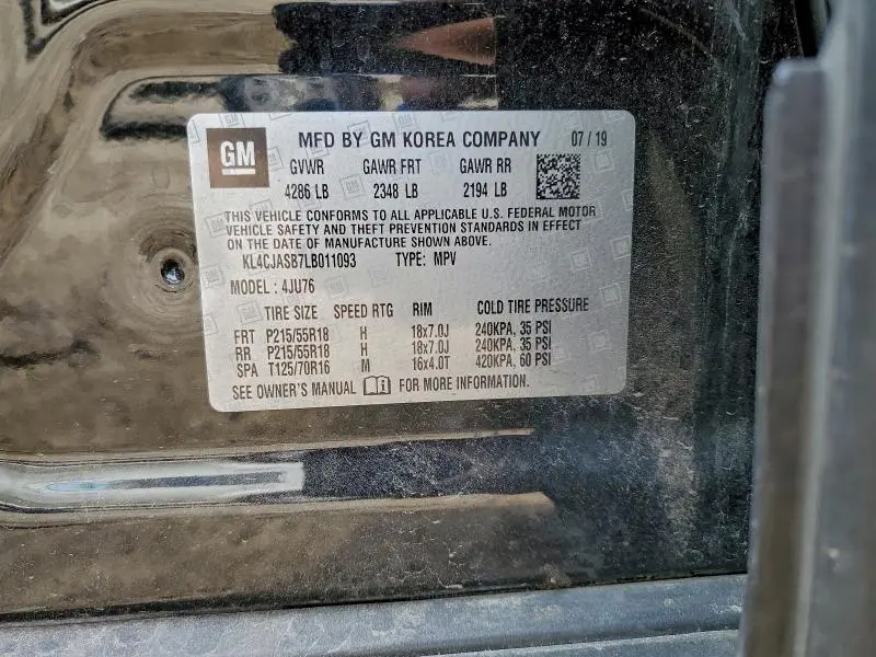 2020 BUICK ENCORE PREFERRED  