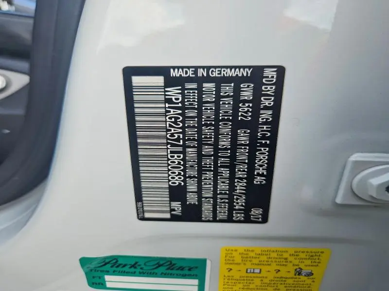 2018 PORSCHE MACAN   
