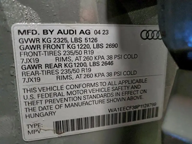 2023 AUDI Q3 PREMIUM PLUS S LINE 45  