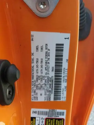 2022 TOYOTA TUNDRA DOUBLE CAB SR  