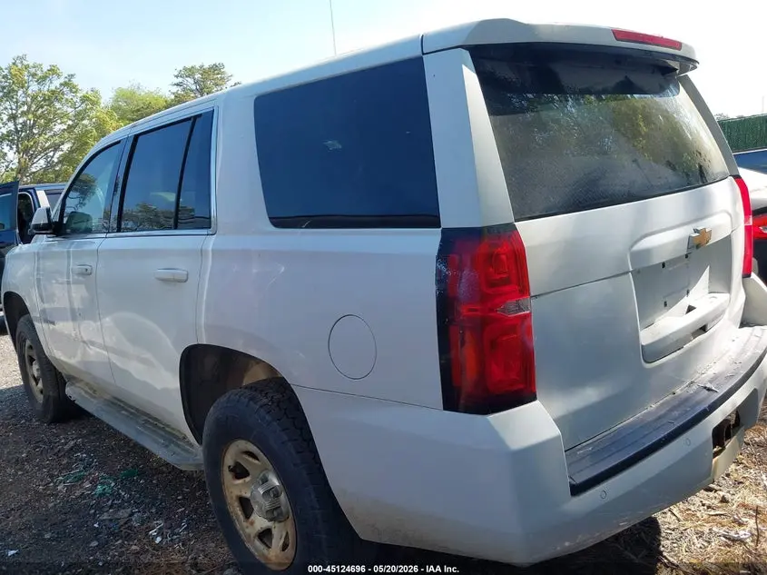 2017 CHEVROLET TAHOE COMMERCIAL FLEET