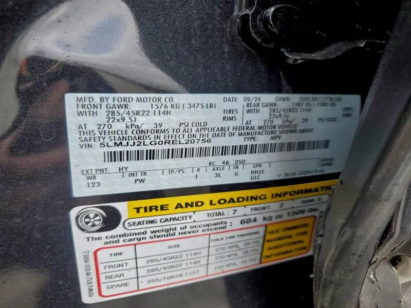 2024 LINCOLN NAVIGATOR RESERVE  