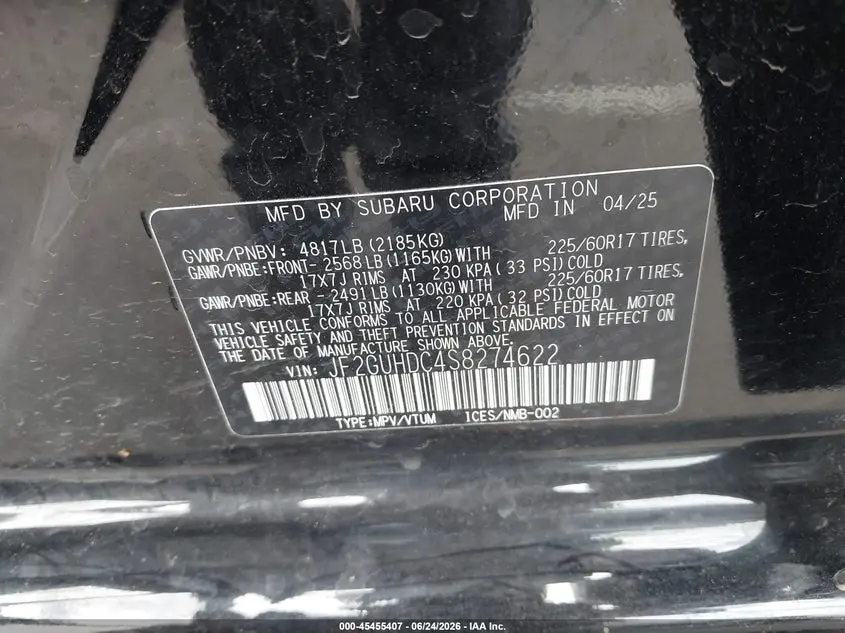 2025 SUBARU CROSSTREK PREMIUM