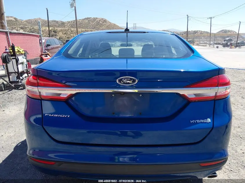 2018 FORD FUSION HYBRID S