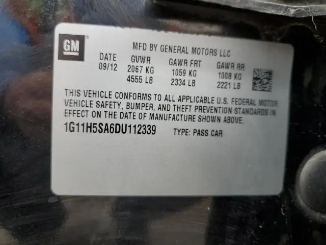 2013 CHEVROLET MALIBU LTZ