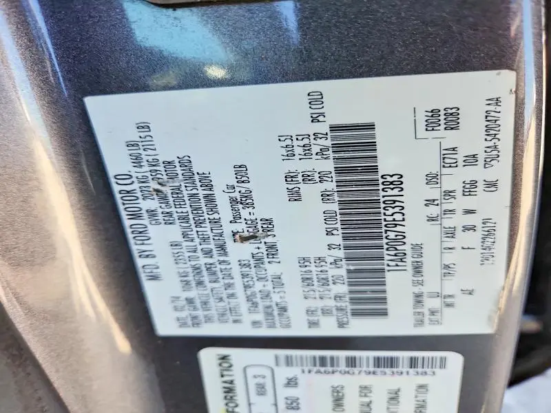 2014 FORD FUSION S  