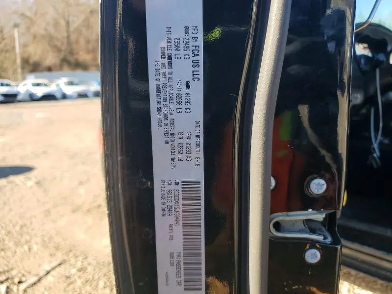 2018 DODGE CHARGER POLICE  