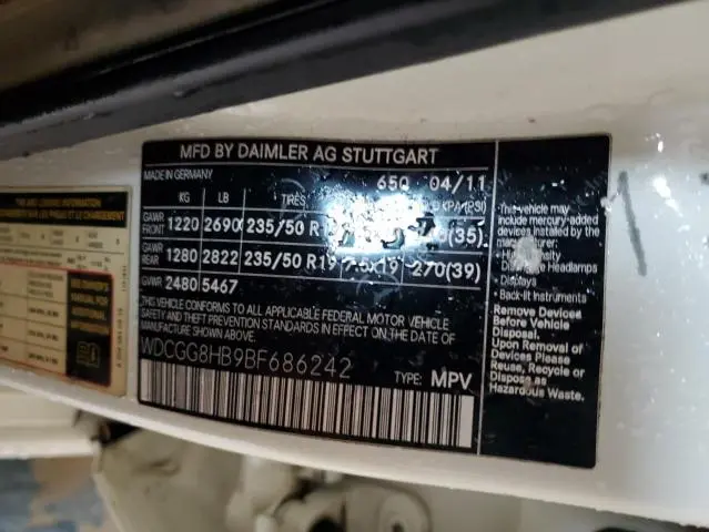 2011 MERCEDES-BENZ GLK 350 4MATIC  