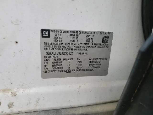 2018 GMC TERRAIN SLE  