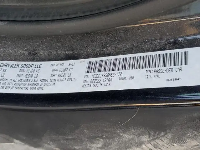 2011 CHRYSLER 200 TOURING  