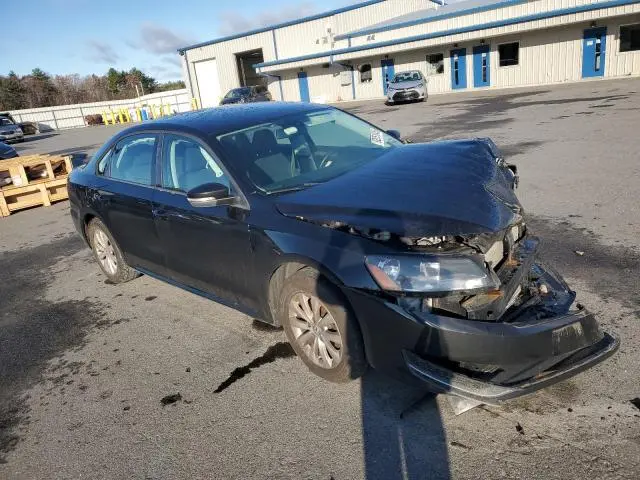 2013 VOLKSWAGEN PASSAT S  