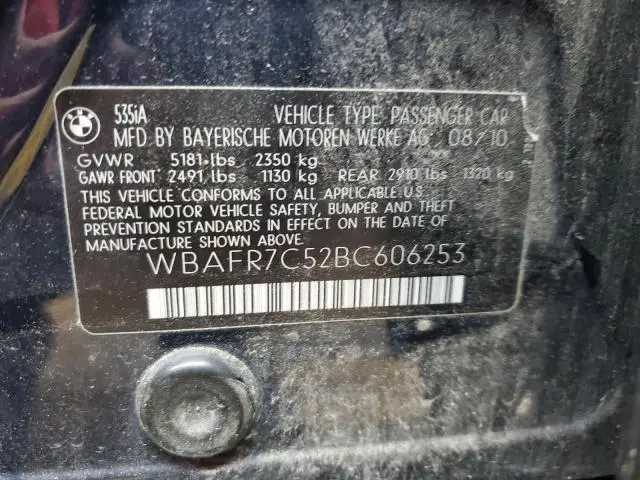 2011 BMW 535 I  