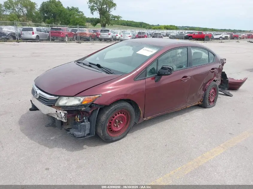 2012 HONDA CIVIC LX