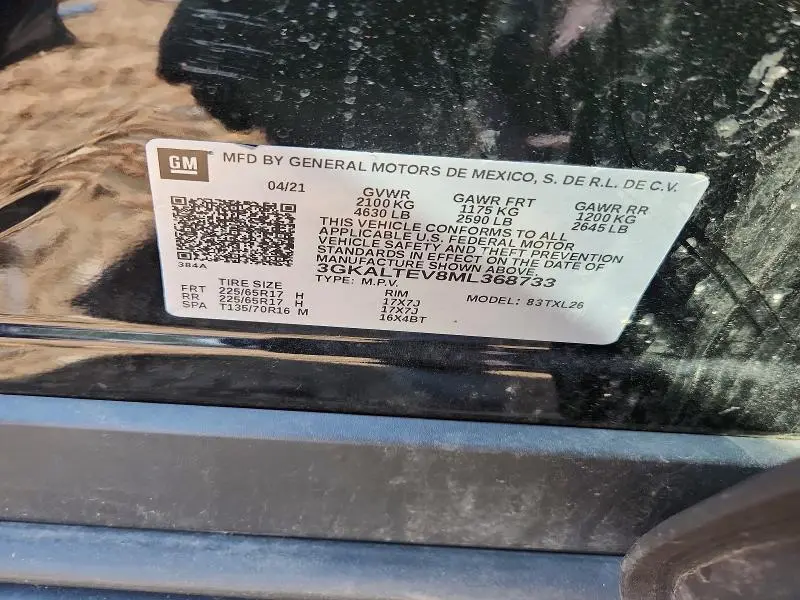 2021 GMC TERRAIN SLE  