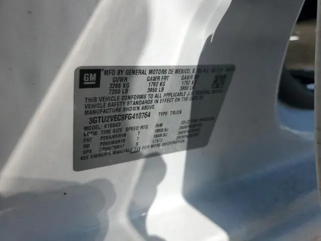 2015 GMC SIERRA K1500 SLT  