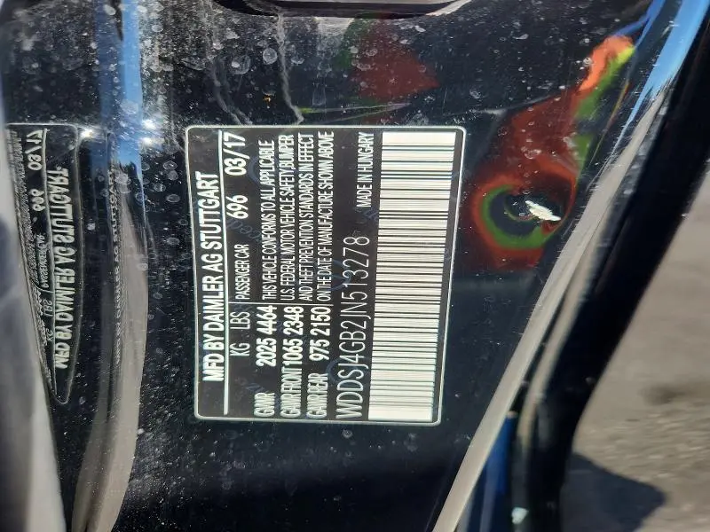 2018 MERCEDES-BENZ CLA 250 4MATIC  