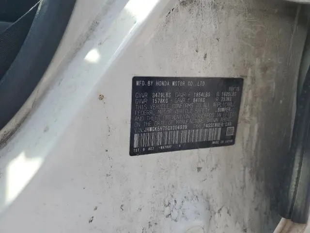2016 HONDA FIT EX  