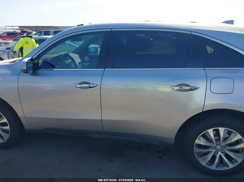 2016 ACURA MDX TECHNOLOGY   ACURAWATCH PLUS PACKAGES/TECHNOLOGY PACKAGE