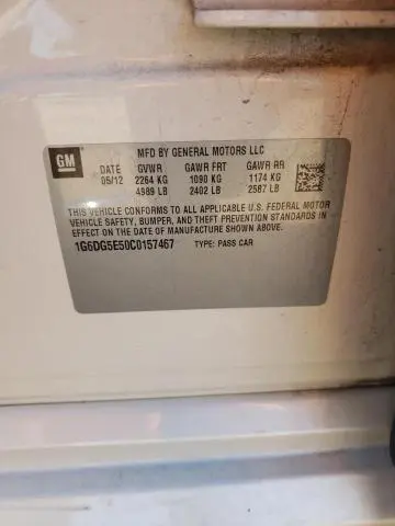 2012 CADILLAC CTS LUXURY COLLECTION  