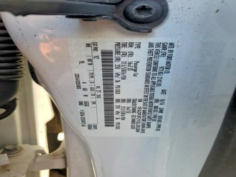 2016 FORD FOCUS SE  