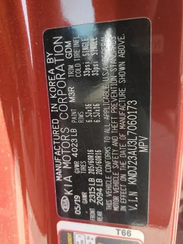 2020 KIA SOUL LX  