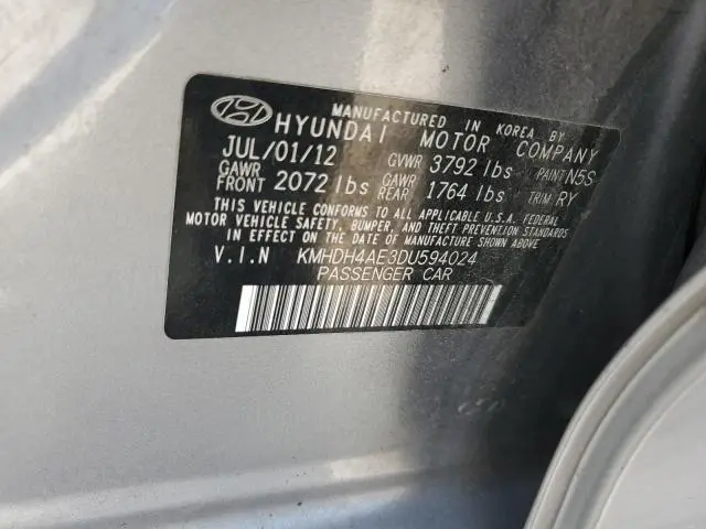 2013 HYUNDAI ELANTRA GLS  