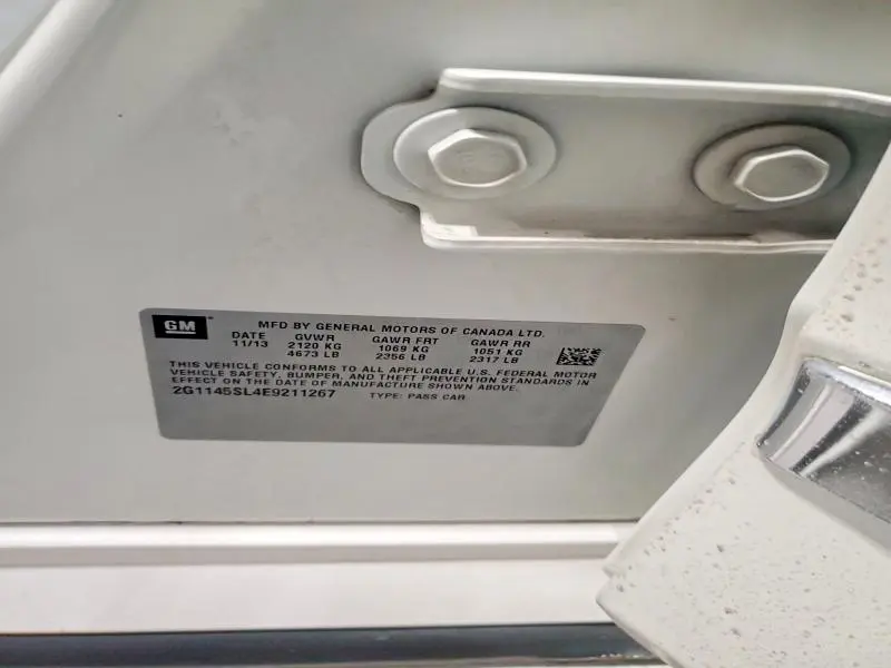 2014 CHEVROLET IMPALA LTZ  