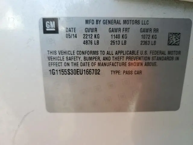 2014 CHEVROLET IMPALA LTZ  