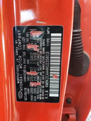 2019 HYUNDAI KONA SEL  