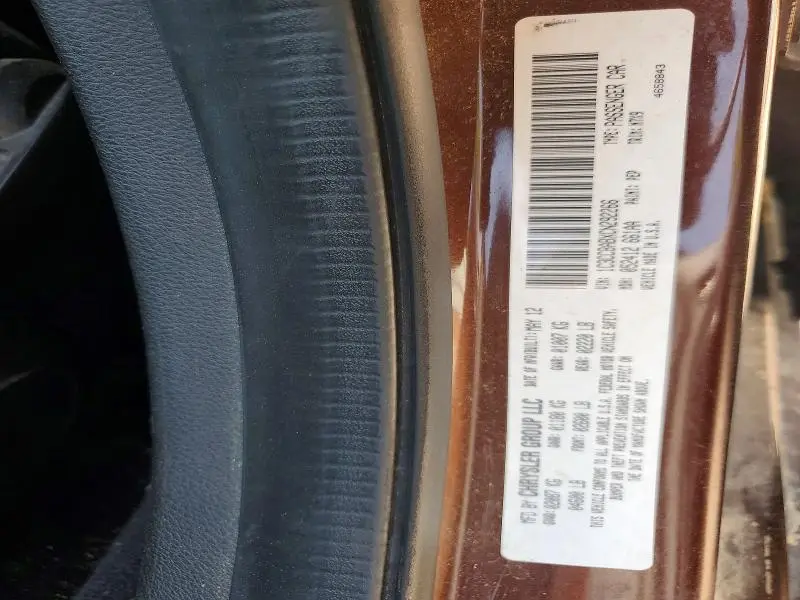 2012 CHRYSLER 200 LX  
