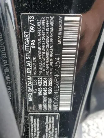 2014 MERCEDES-BENZ CLA 250