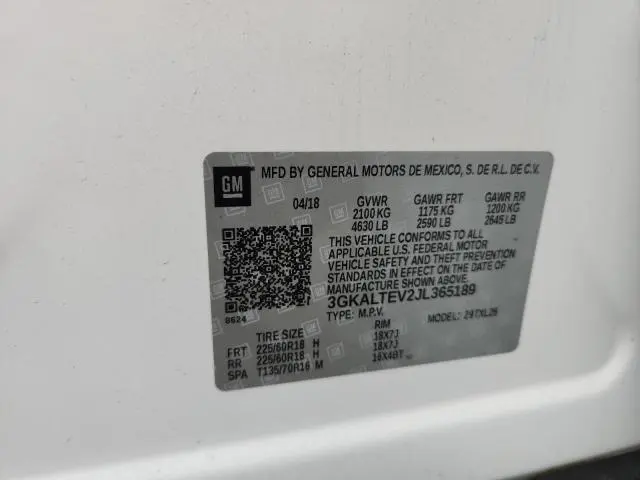 2018 GMC TERRAIN SLE  