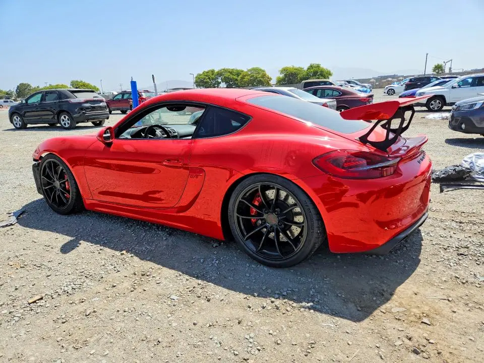2016 PORSCHE CAYMAN GT4  
