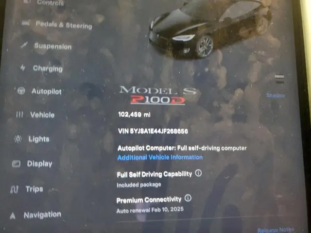 2018 TESLA MODEL S   