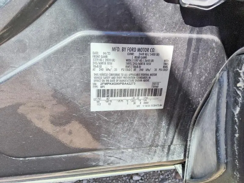 2023 FORD EDGE SE  