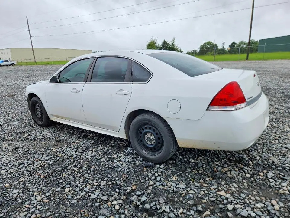 2010 CHEVROLET IMPALA POLICE  