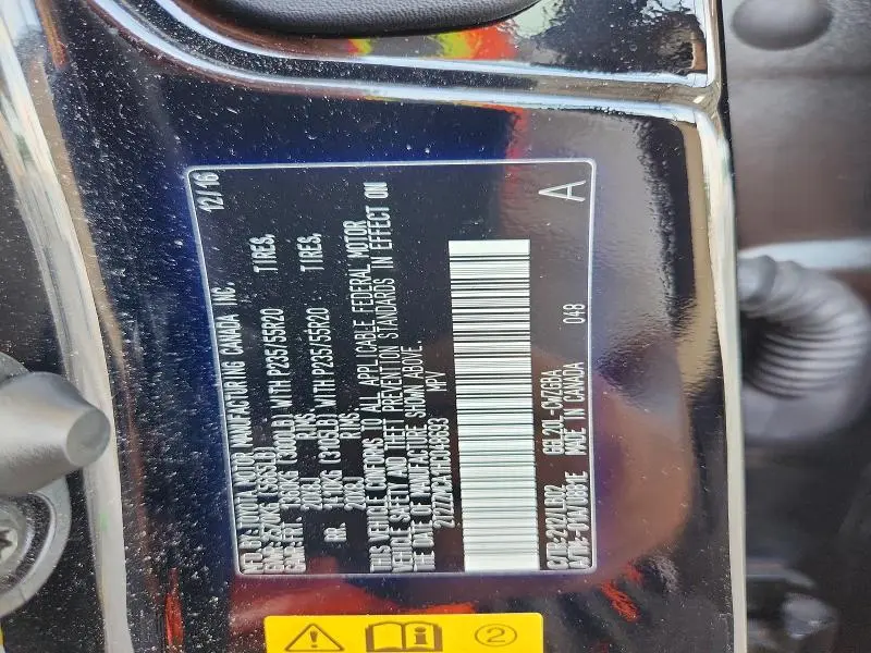 2017 LEXUS RX 350 BASE  