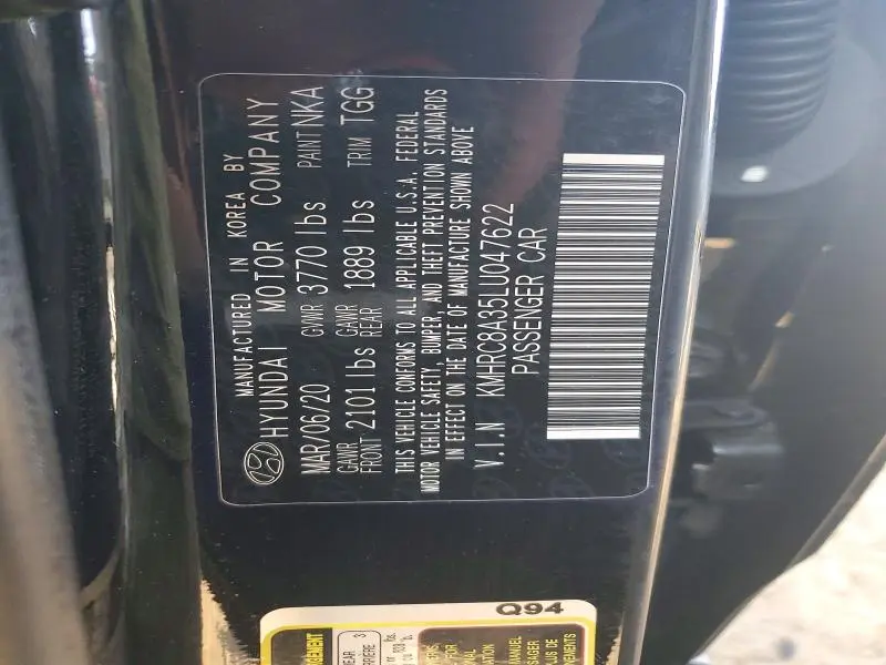 2020 HYUNDAI VENUE SEL  