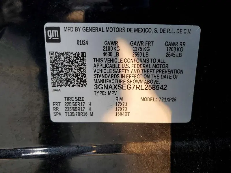2024 CHEVROLET EQUINOX LS  