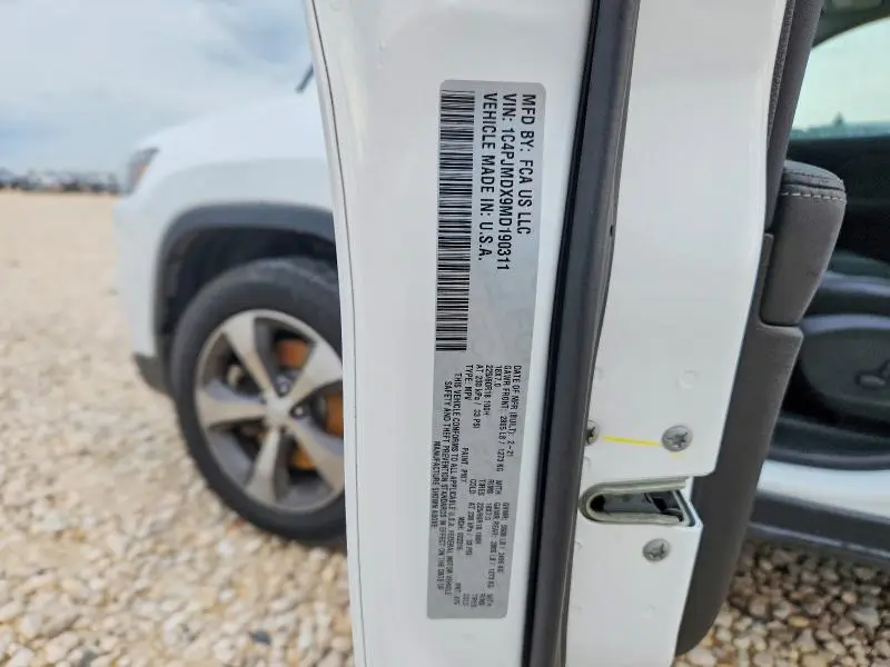 2021 JEEP CHEROKEE LIMITED  