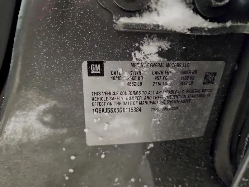 2016 CADILLAC ATS PERFORMANCE  