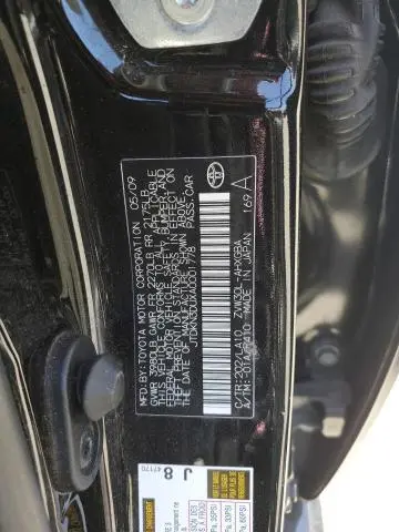 2010 TOYOTA PRIUS   