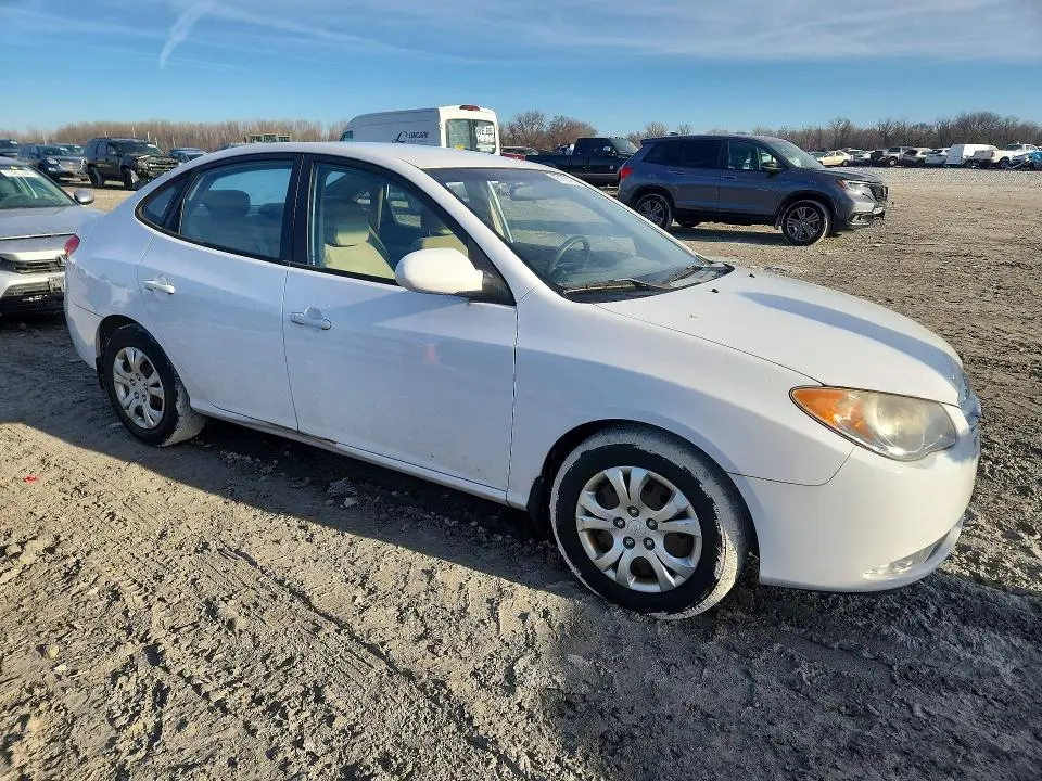 2010 HYUNDAI ELANTRA BLUE  